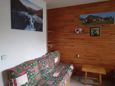 Appartement à Plagne Bellecôte, Studio fonctionnel près des pistes, parking inclus, animaux admis - L1019218