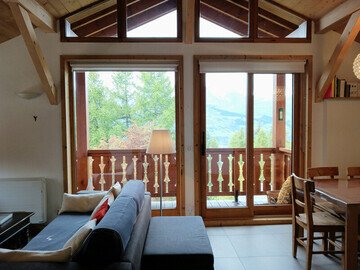 Location Chalet in Peisey Vallandry,Chalet charmant 6 pers, proche pistes et commerces, Vallandry FR-1-411-957 N°1019222