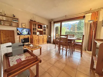 Appartement à Praz sur Arly, Studio cabine cosy avec jardin privatif à Praz-Sur-Arly - L1019225