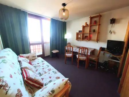 Appartement à La Plagne Tarentaise, Studio cosy à Plagne Centre, à 100m des pistes, avec balcon - L1019605