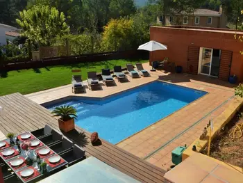 Villa à Sitges,Villa proche de Sitges avec piscine privée, clim et parking ES-343-10 N°1019649