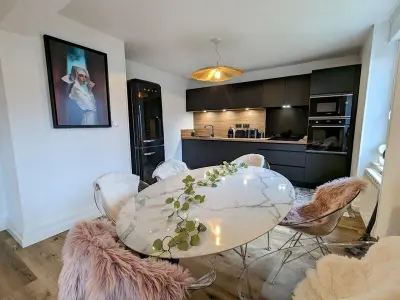 Appartement à Gérardmer, Appartement rénové avec jardin, parking et WiFi à Gérardmer - N°1019688