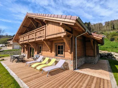 Gite à Cornimont, Chalet au cœur des Vosges avec sauna, terrasse et connexion WIFI FR-1-589-692 N°1019699