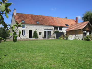 Gite à Nohant Vic,Charme Authentique en Berry, 11 Pers., Jardin et Wifi FR-1-591-630 N°1019717