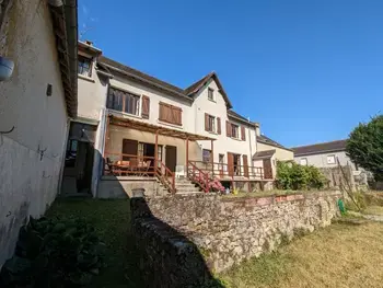 Casa rural en Lurais,Grande maison de campagne avec jardin et cheminée près d'une plage FR-1-591-634 N°1019721