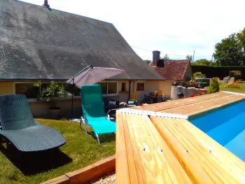 Gite à Rouvres les Bois,Détente au Moulin: Piscine, Jacuzzi, Animaux Bienvenus FR-1-591-641 N°1019727