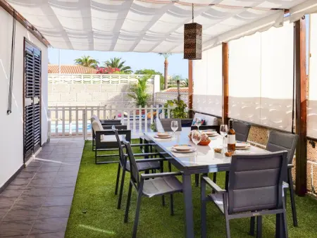 Maison lumineuse avec piscine privée et jardin à Tenerife - Photo 18