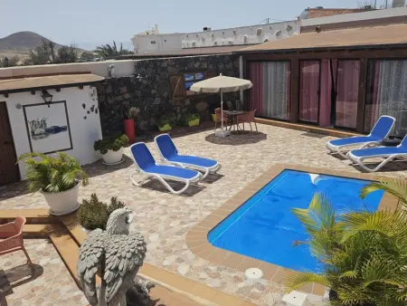 Maison neuve avec piscine privée chauffée à La Oliva - Photo 21