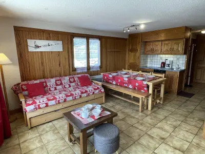 Appartement à Les Saisies, Charmant T2 en Savoie, Pied des pistes, 7 pers. - N°1019834