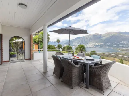 Villetta Felice mit Pool, Maison 5 personnes à Magadino - Photo 19