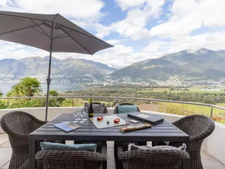 Villetta Felice mit Pool, Maison 5 personnes à Magadino - Photo 20