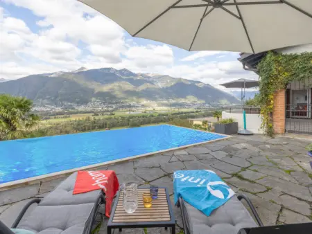 Villetta Felice mit Pool, Maison 5 personnes à Magadino - Photo 32