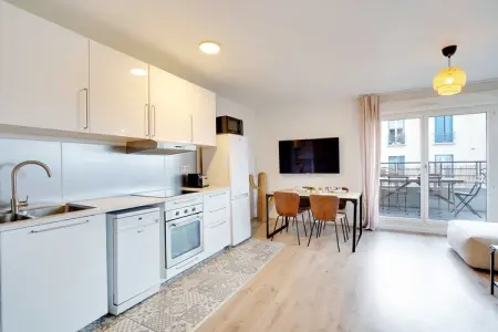 RS-13-ROSIERS, Appartement 6 personnes à Saint Ouen sur Seine - Photo 5