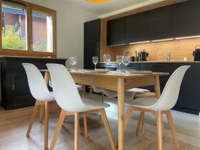 Appartement à Samoëns, Appartement moderne T4 avec jardin dans résidence neuve - L1022136