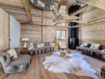 Appartement à Saint Martin de Belleville Les Menuires, Chalet Luxe Proche Pistes avec Bain Nordique, 4 Chambres - L1022223