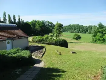 Gite à Larians et Munans, Pavillon moderne avec terrasse et vue sur rivière - L1022256