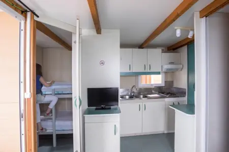 Camping Rocagrossa Bungalow 5 people, Bungalow 5 personnes à Calella - Photo 18