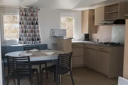 Camping Rocagrossa Mobile Home 6 people, Maison 6 personnes à Calella - Photo 18