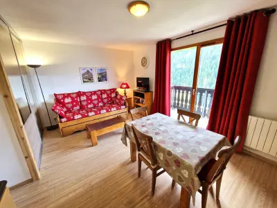 Appartement à Valfréjus, Apt 6/8 pers, 2 pièces, cabine, cœur de Valfréjus, WiFi, animaux admis - N°1022370