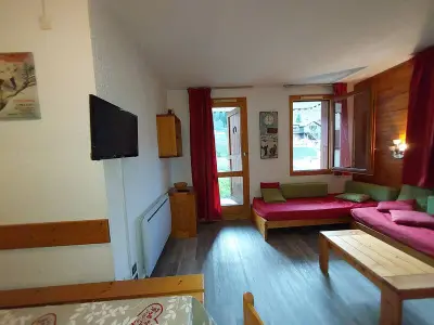 Appartement à Valmorel, Appart 2P skis aux pieds à Valmorel, proche pistes et commerces - L1022463