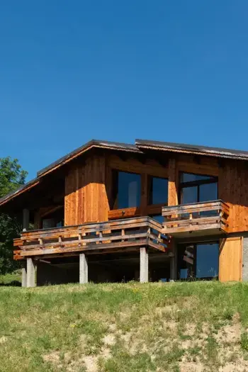 Chalet à Fontcouverte la Toussuire,Chalet d'architecte avec vue imprenable - Proche des pistes et commerces 1441959 N°1022487