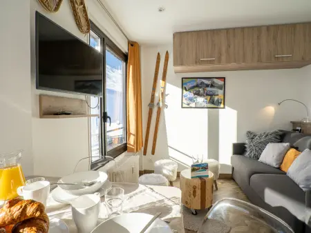 Les Tufs (Val Claret), Appartement 4 personnes à Tignes - Photo 5