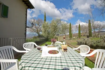 La Quercia, Ferme à Poppi avec piscine et vue nature - Photo 3