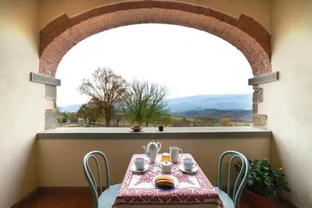 Il Ciliegio, Ferme à Poppi avec piscine et jardins - Photo 24