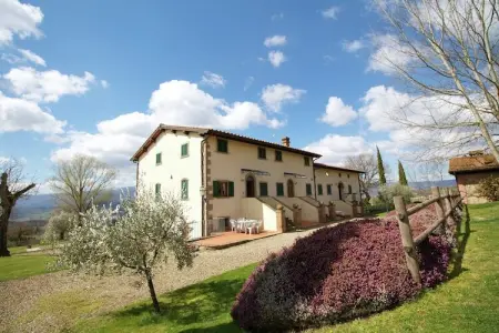 Il Noce, Ferme en Toscane avec piscine et vue - Photo 15