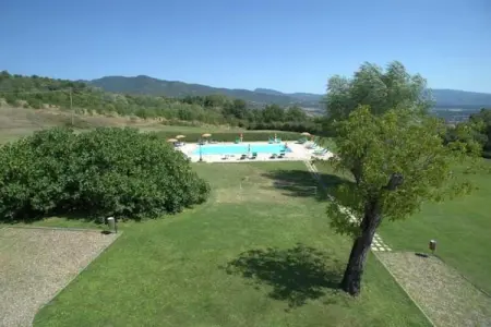 Il Noce, Ferme en Toscane avec piscine et vue - Photo 17