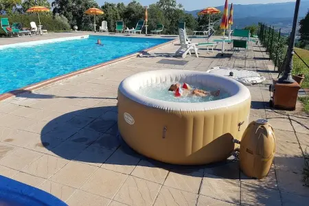 Il Noce, Ferme en Toscane avec piscine et vue - Photo 18