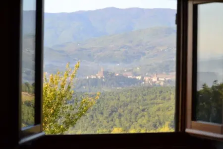 Il Noce, Ferme en Toscane avec piscine et vue - Photo 21