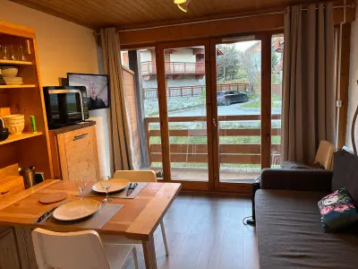 Appartement à Valloire, Studio confortable 3 pers. avec balcon à Valloire - L1026032