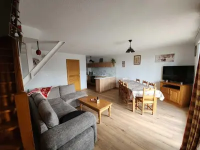 Appartement à Peyragudes, Duplex confortable proche commerces, navette ski, animaux admis - L1026504