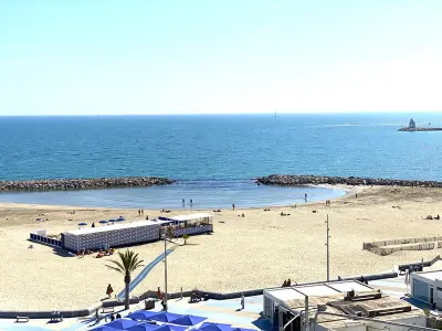 Appartement à La Grande Motte, Appartement front de mer 6 pers, parking, WIFI - L1026512