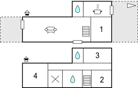 Location Maison 7 personnes à Lanton - Photo 24