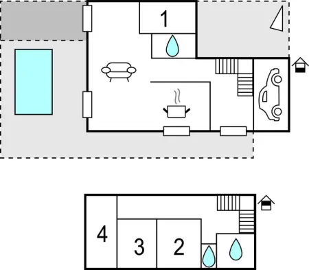 Location Maison 8 personnes à Castelnau sur Gupie - Photo 33