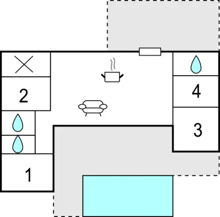 Location Maison 10 personnes à Suze la Rousse - Photo 21