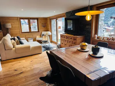 Appartement à Pralognan la Vanoise, Somptueux appart 3 pièces avec jardin, proche téléski, parking privé - L1029748