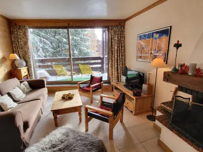 Appartement à Courchevel 1850, Courchevel 1850: Appart cosy 6 pers, parking, balcon, cheminée - L1030024