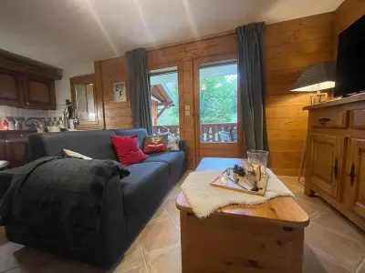 Appartement à Samoëns, Appartement calme avec balcon, parking et équipement moderne - L1030133