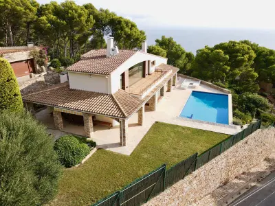 Maison à Begur, Alquiler villa con piscina en Aiguafreda, Begur - L1030142