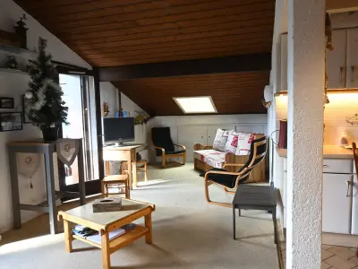 Appartement à Châtel, Confortable 3 pièces, 6 pers, balcon sud, proche télésiège, animaux OK, parking, WiFi - L1030272