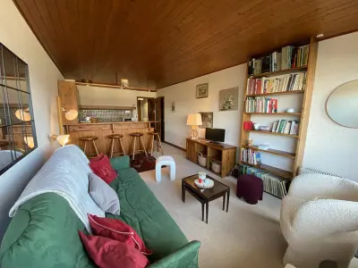 Appartement à Crest Voland, Studio cosy pour 2 personnes proche des pistes, vue sur les Aravis - L1030433