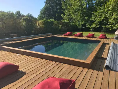 Maison à Aureilhan, Maison spacieuse près du lac avec piscine privée, idéal pour 16 personnes - L1030762