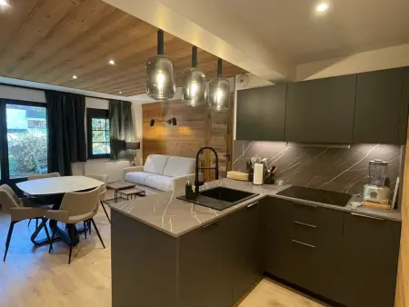 Charmant appartement Les Gets - 6 pers, 2 chambres, espace bien-être, parking et WiFi - Photo 3