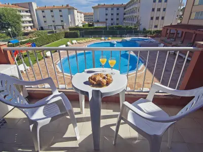 Appartement à L'Estartit, Appartement Récent avec Piscine & Clim à 400m de la Plage, 1 Chambre, Proche Centre Ville - L1031033