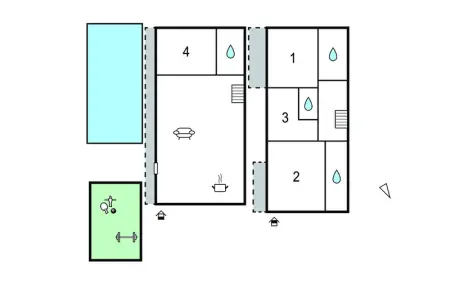 Location Maison 8 personnes à Novalja - Photo 26