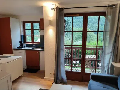 Appartement à Cauterets, Studio à Cauterets avec piscine et animaux admis - N°1031357