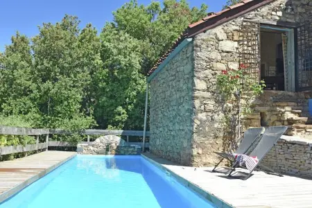 Au milieu de la nature entre Olargues et Prémian, Villa de charme avec piscine privée - Photo 3
